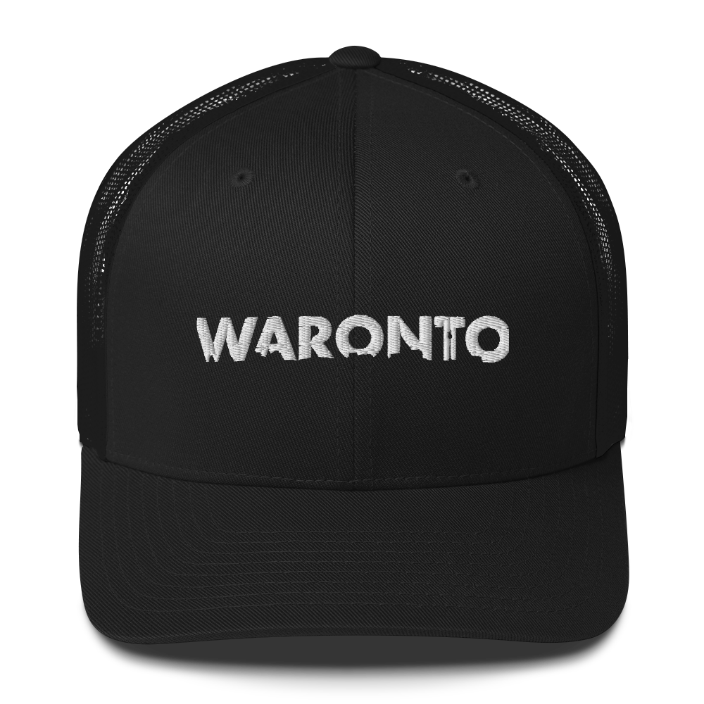 Black Waronto Trucker Cap