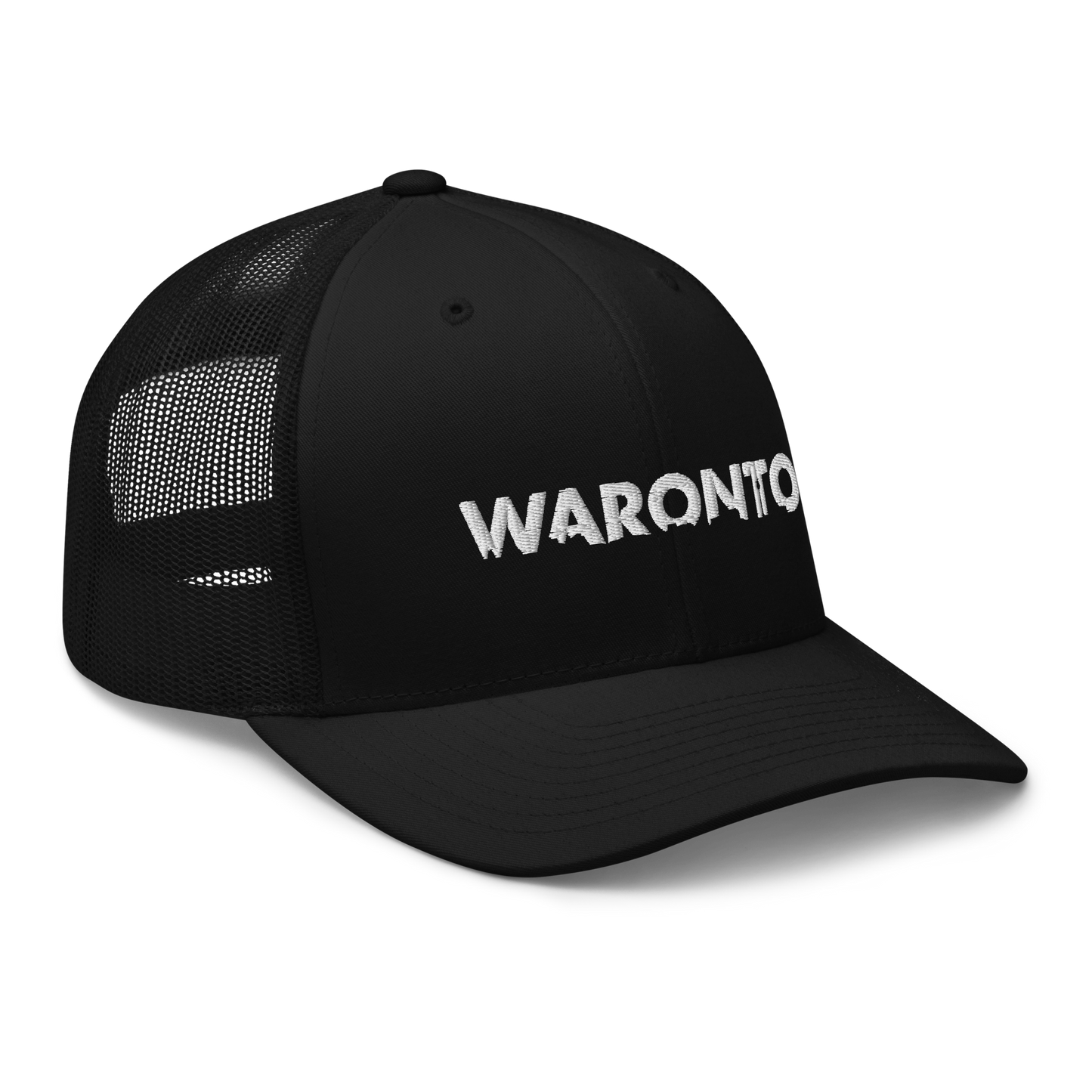 Black Waronto Trucker Cap
