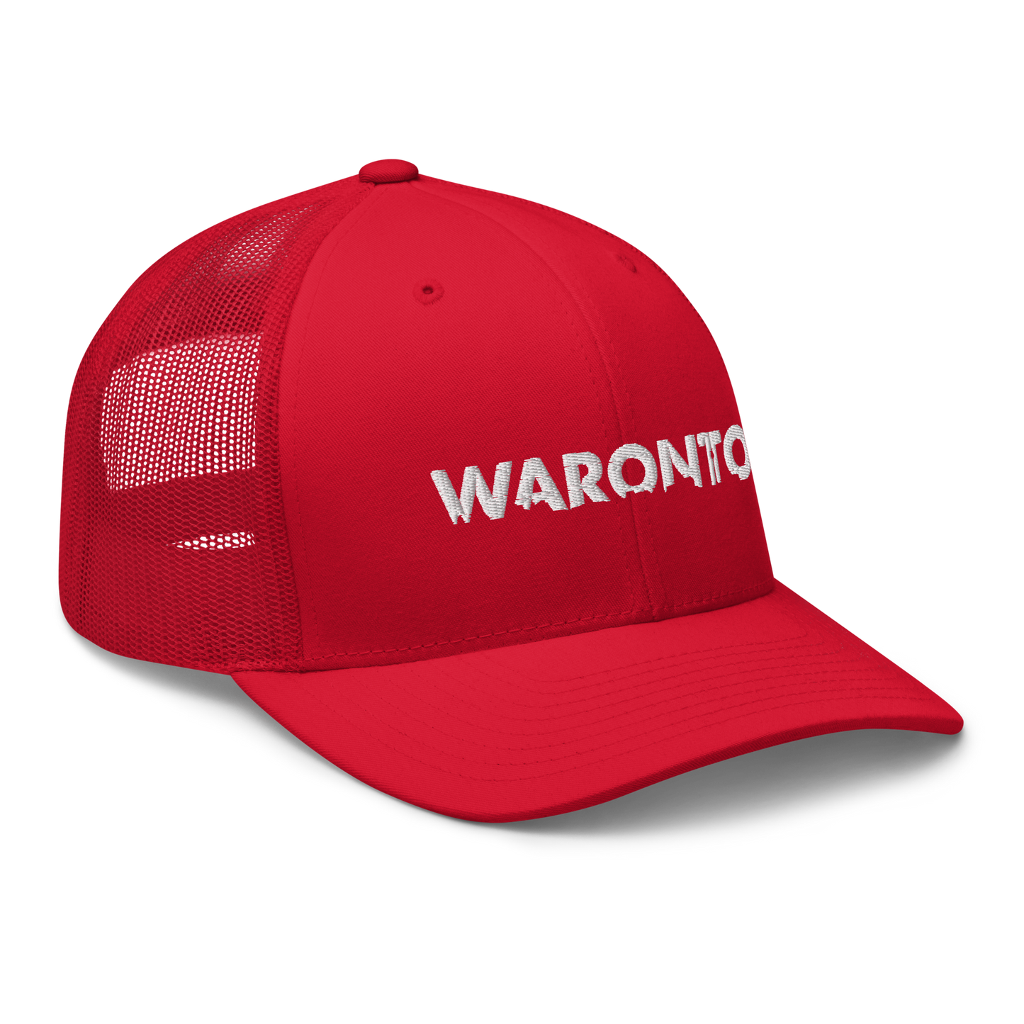 Red Waronto Trucker Cap