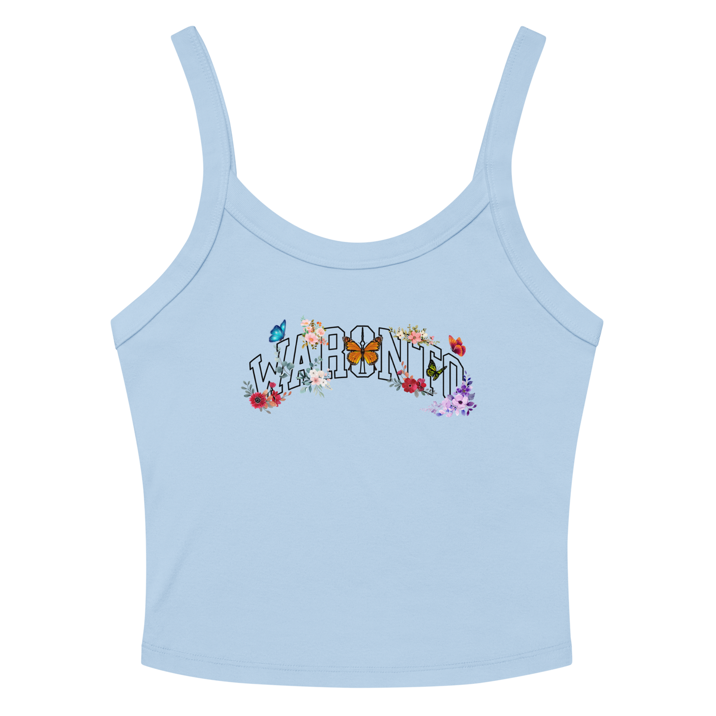 Waronto Floral Tank Tops