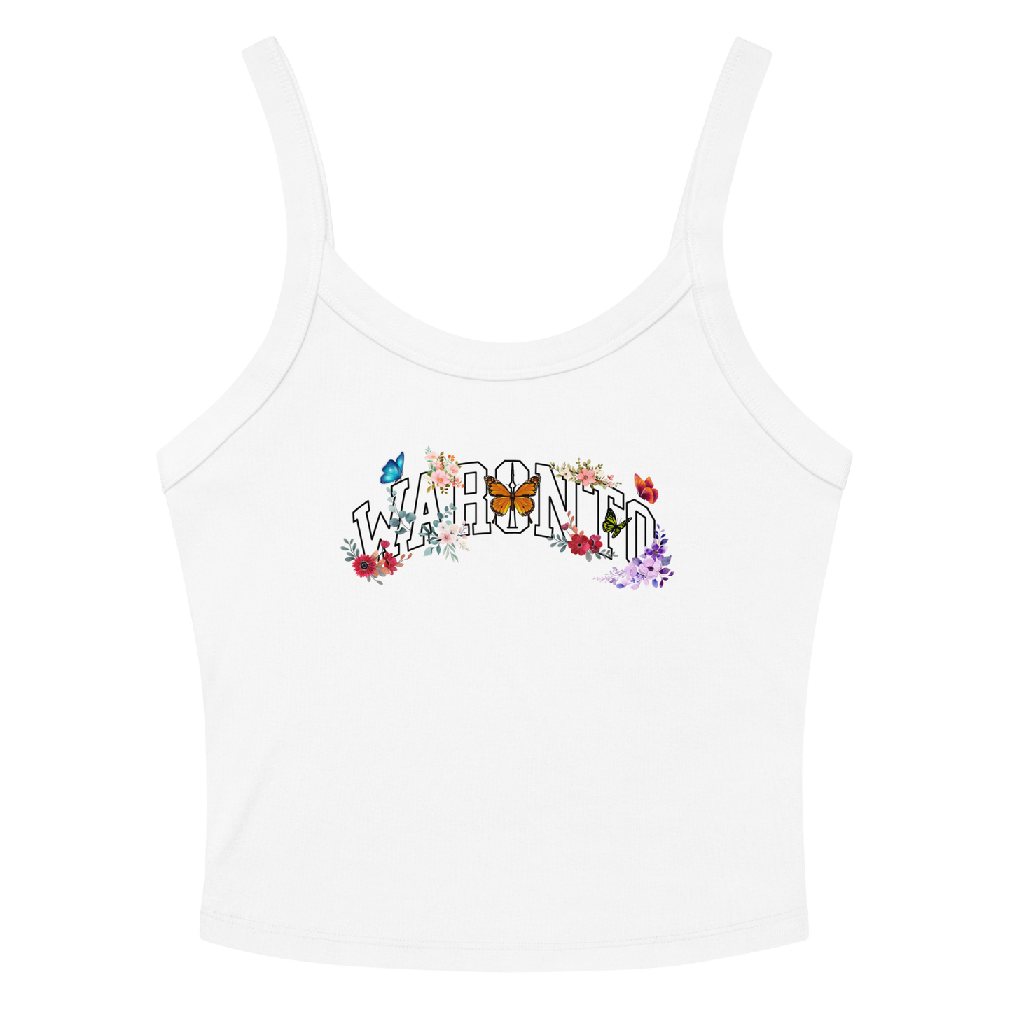 Waronto Floral Tank Tops