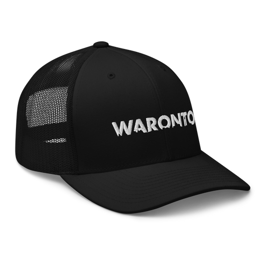 Black Waronto Trucker Cap