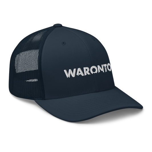 Navy Waronto Trucker Cap