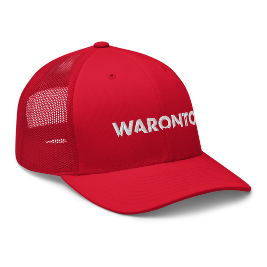 Red Waronto Trucker Cap