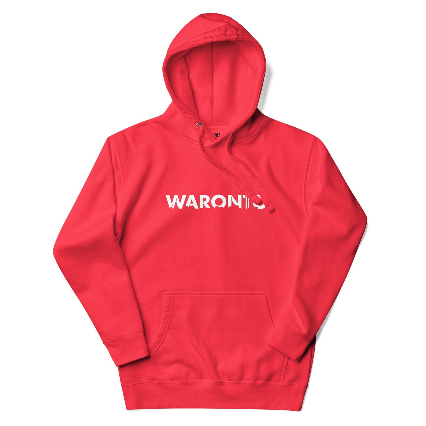 Waronto Red Unisex Hoodie