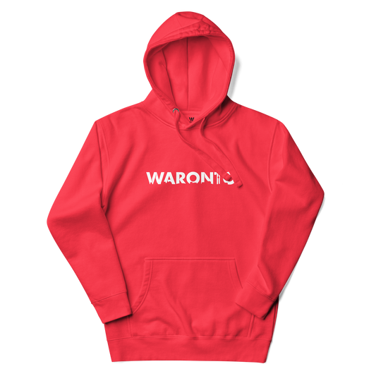 Waronto Red Unisex Hoodie