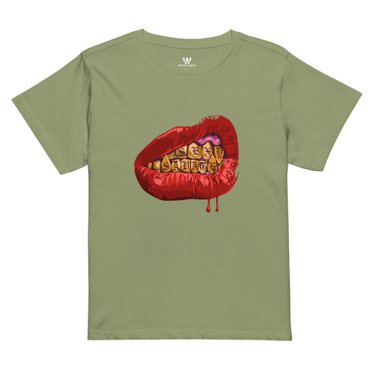 Sexy Savage Artichoke Lady’s High-Waisted Tee
