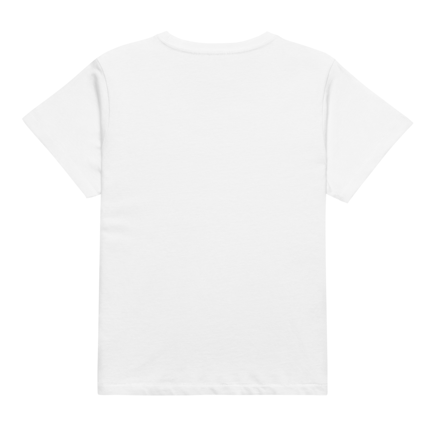 Sexy Savage White Lady’s High-Waisted Tee